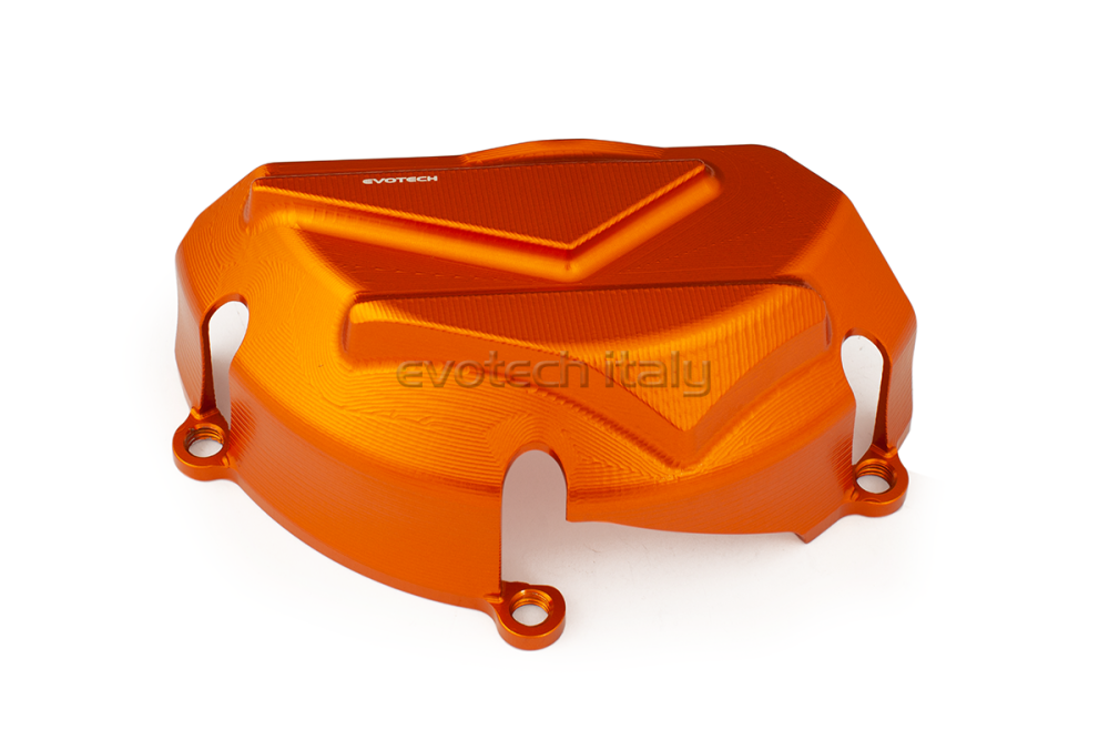 Motorschutz KTM 790 / 890 von Evotech SRL linke Seite - Orange